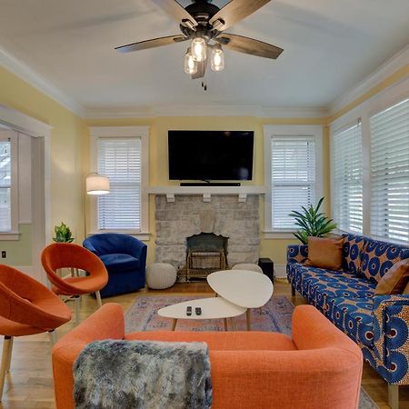 Spacious Bungalow With 6 Beds, Games, And Fire Pit - Close To Beale Street, Bbq, Graceland, & Liberty Bowl เมมฟิส ภายนอก รูปภาพ