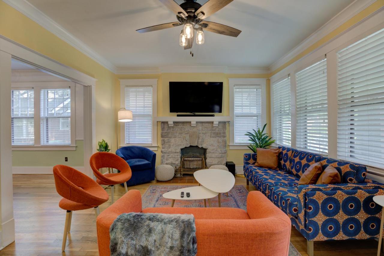 Spacious Bungalow With 6 Beds, Games, And Fire Pit - Close To Beale Street, Bbq, Graceland, & Liberty Bowl เมมฟิส ภายนอก รูปภาพ
