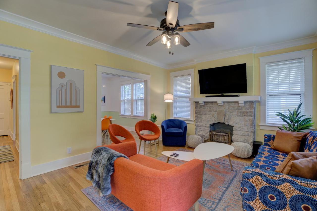 Spacious Bungalow With 6 Beds, Games, And Fire Pit - Close To Beale Street, Bbq, Graceland, & Liberty Bowl เมมฟิส ภายนอก รูปภาพ